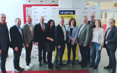 Vernetzungstreffen der ÖAAB-FCG AK Fraktionen Niederösterreich, Oberösterreich und Steiermark in St. Pölten