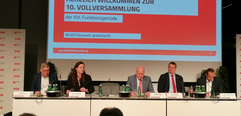 Vollversammlung mit Festakt 75 Jahre AK Niederösterreich