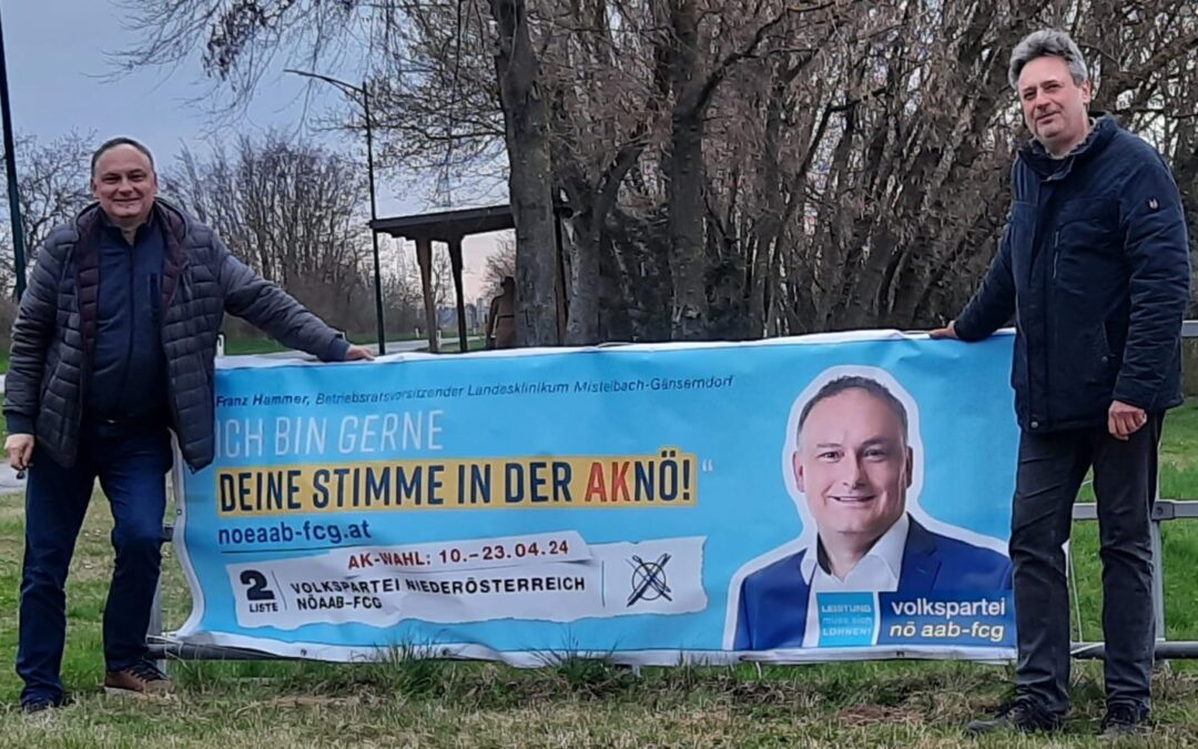 Bezirksspitzenkandidat Mistelbach – Franz Hammer